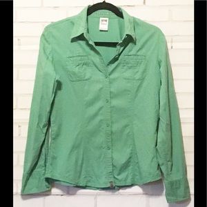 🌼 The North Face Button-Down | Green | M